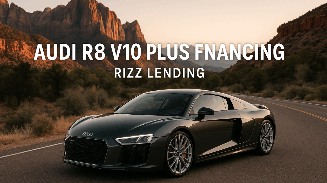 Rizz Lending: Audi R8 V10 Plus Financing